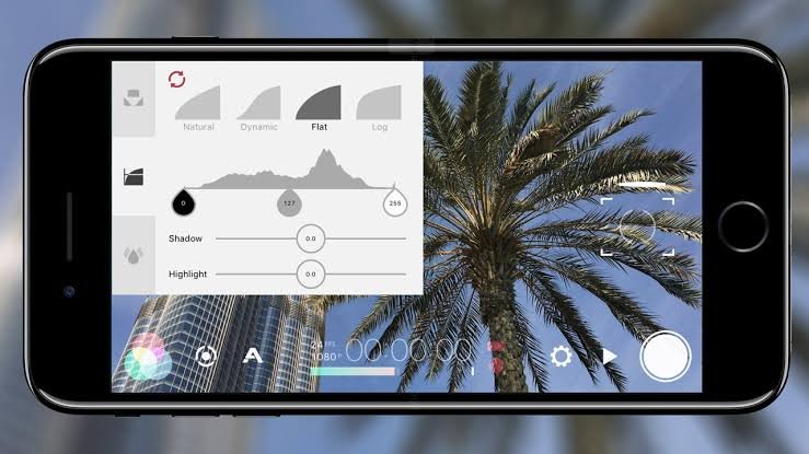 Filmic pro app for cinematic travel videos