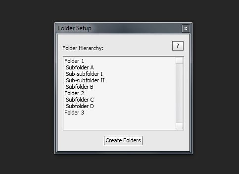 folder setup free after effects script