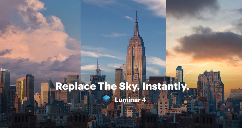 Luminar AI Sky replacement