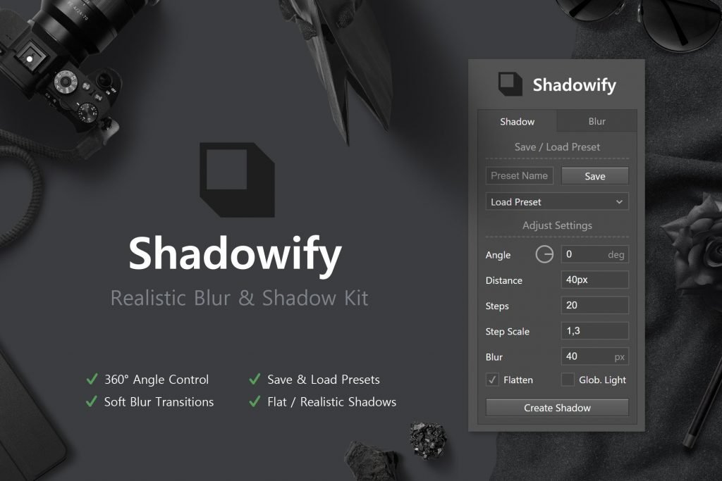 shadow photoshop plugin free download