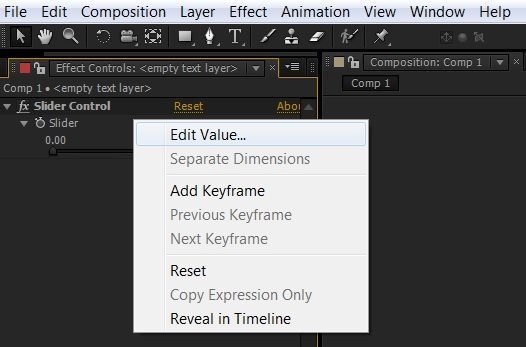 Create Percentage Counter in After Effects 1