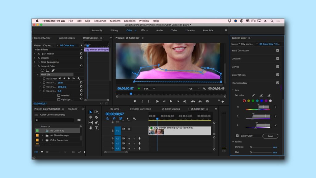 Premiere Pro User Interface